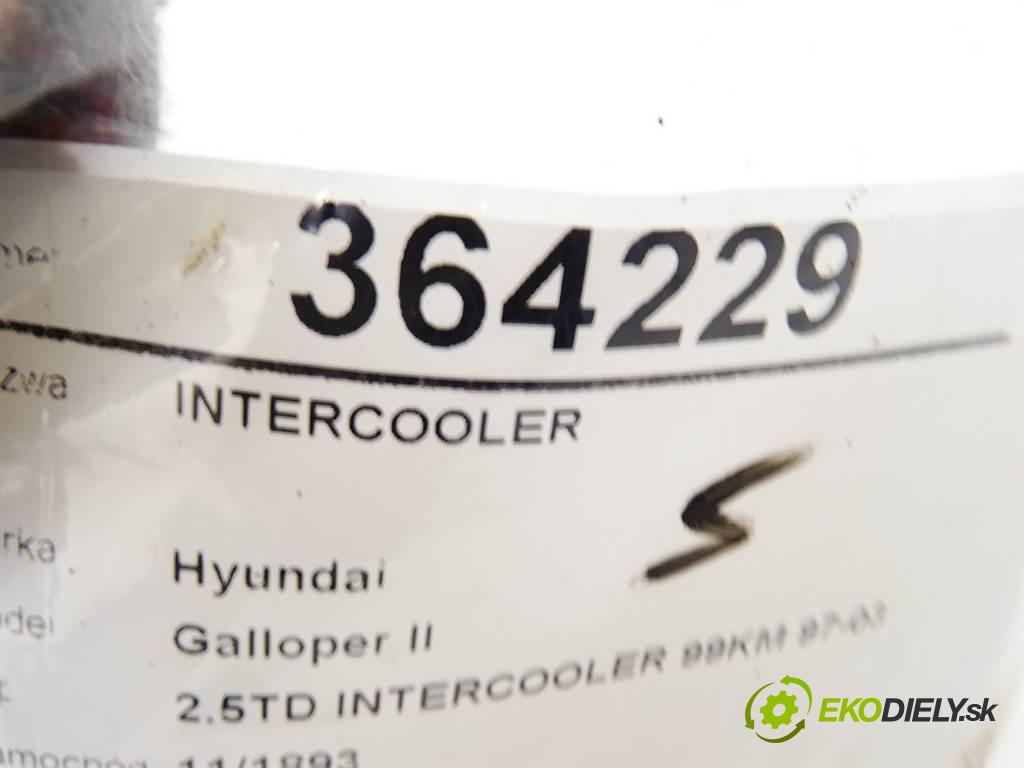 Hyundai Galloper II  1999  2.5TD INTERCOOLER 99KM 97-03 2500 intercooler  (Intercoolery (chladiče nasávaného vzduchu))