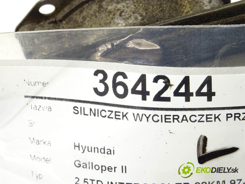 Hyundai Galloper II  1999  2.5TD INTERCOOLER 99KM 97-03 2500 Motorček stieračov predný WM118NA (Motorčeky stieračov predné)