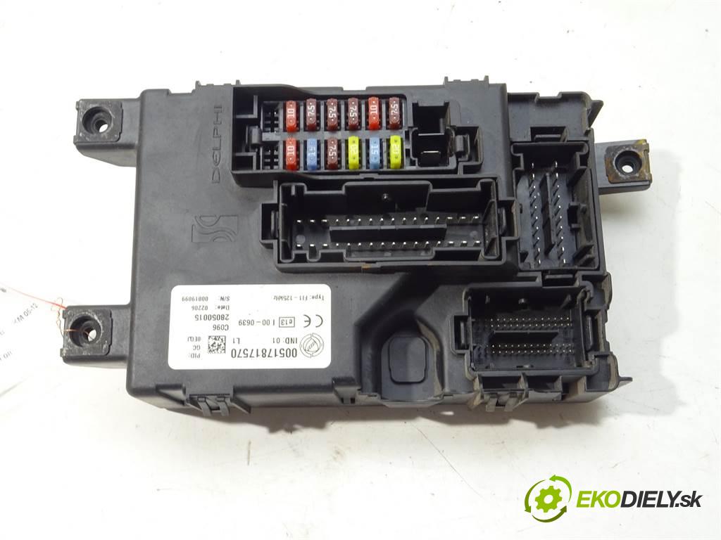 Fiat Grande Punto  2006 48 kW HATCHBACK 5D 1.2B 65KM 05-12 1200 modul BSI 00517817570 (Pojistkové skříňky)