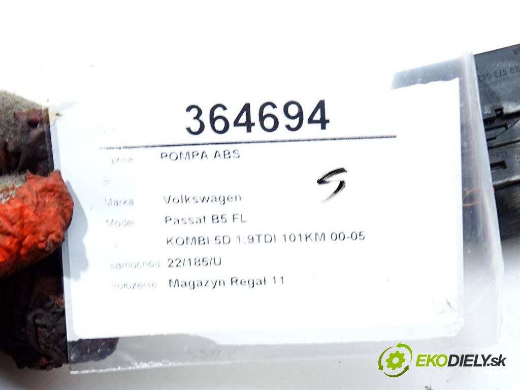 Volkswagen Passat B5 FL  2002 101KM KOMBI 5D 1.9TDI 101KM 00-05 1900 Pumpa ABS 0265950055 (Pumpy ABS)