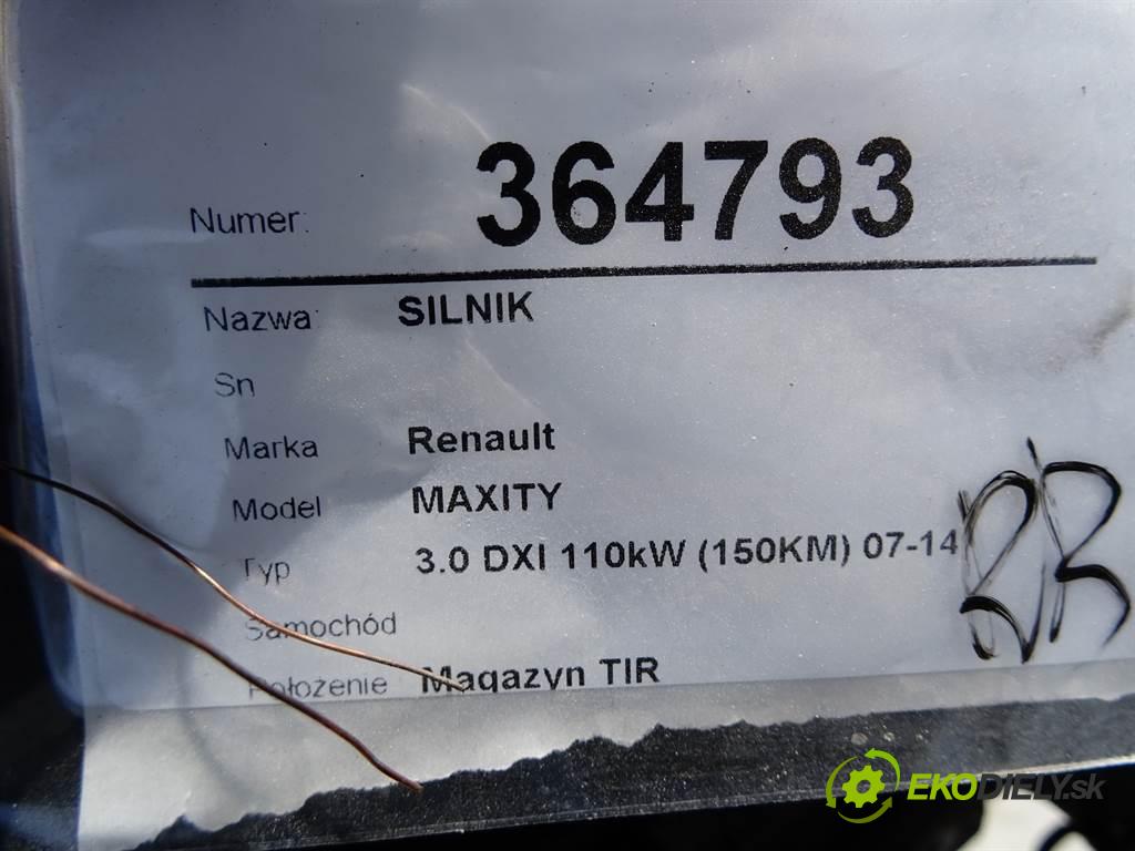 Renault MAXITY    3.0 DXI 110kW (150KM) 07-14  motor ZD3 (Motory (kompletní))
