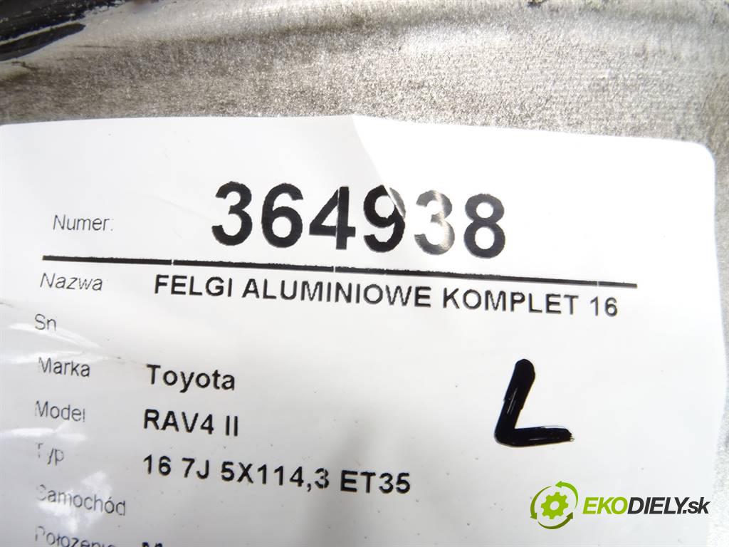 Toyota RAV4 II    16 7J 5X114,3 ET35  disky hliníkové 16  (Hliníkové)