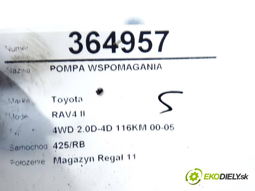 Toyota RAV4 II  2004 85 kW 4WD 2.0D-4D 116KM 00-05 2000 Pumpa servočerpadlo  (Servočerpadlá, pumpy riadenia)