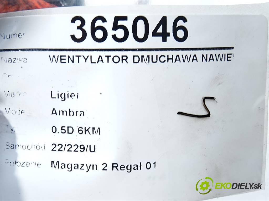 Ligier Ambra  1999 4 kW 0.5D 6KM  500 Ventilátor ventilátor kúrenia  (Ventilátory kúrenia)
