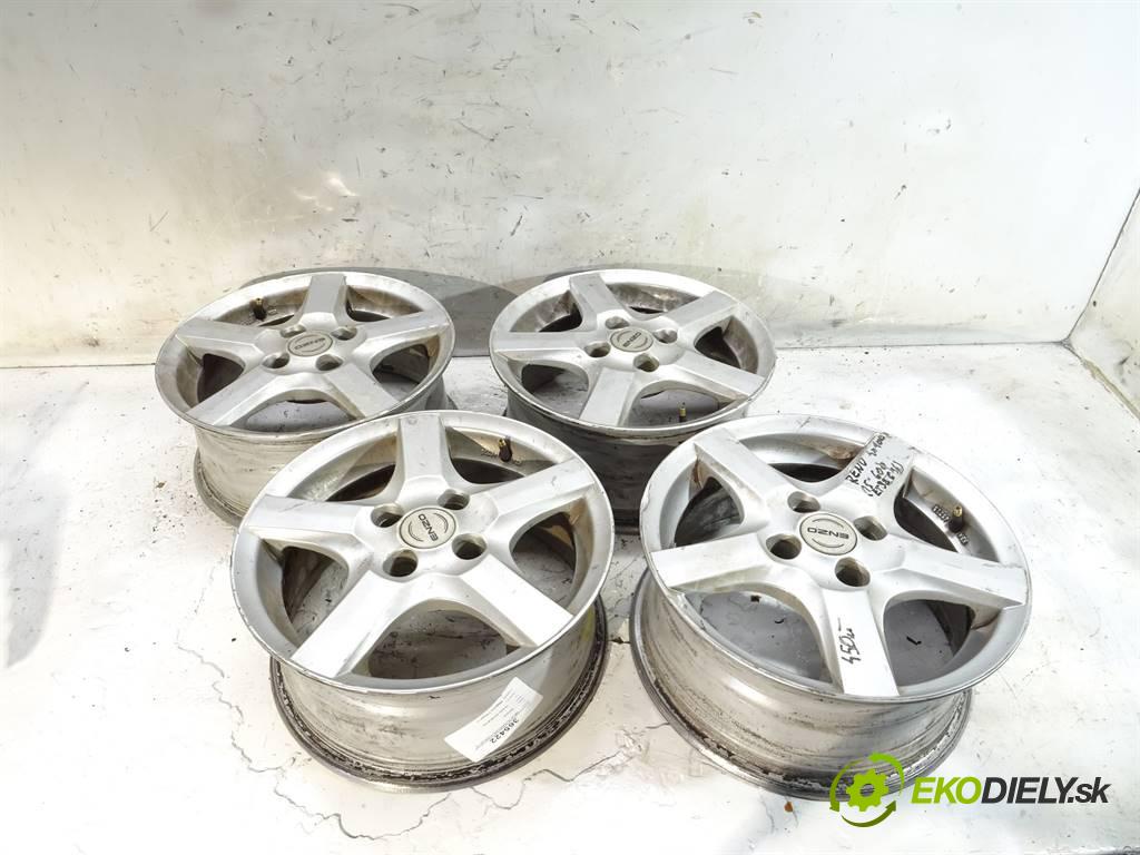 Renault     15 6,5J 4X100 ET38  disky hliníkové 15  (Hliníkové)