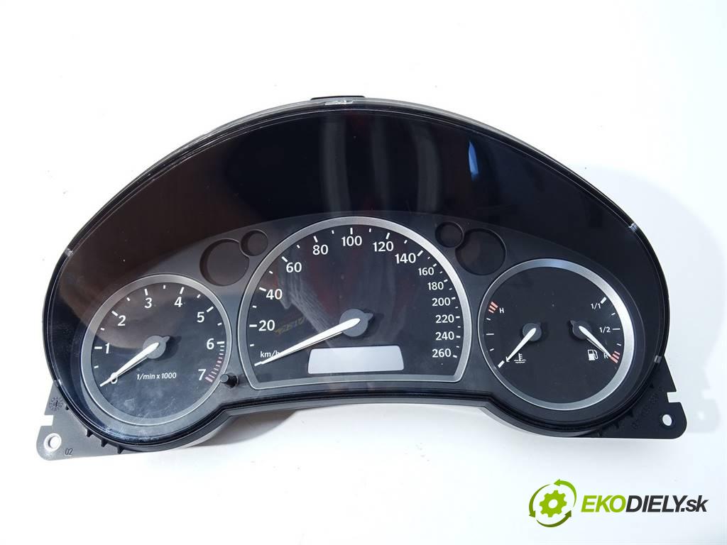 Saab 9-3 II  2002 110KW YS3F SEDAN 4D 1.8T 2.0T 150KM 02-11 2000 Prístrojovka 12798587 (Prístrojové dosky, displeje)