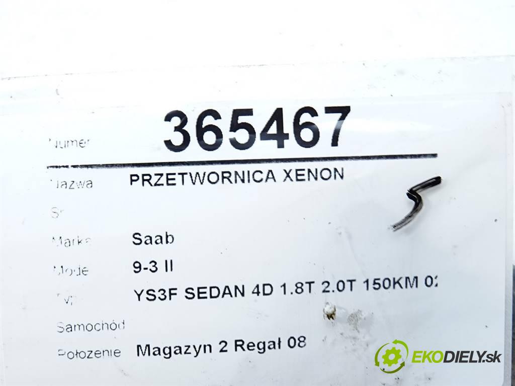 Saab 9-3 II    YS3F SEDAN 4D 1.8T 2.0T 150KM 02-11  Menič XENON 5DV00829000 (Riadiace jednotky xenónu)