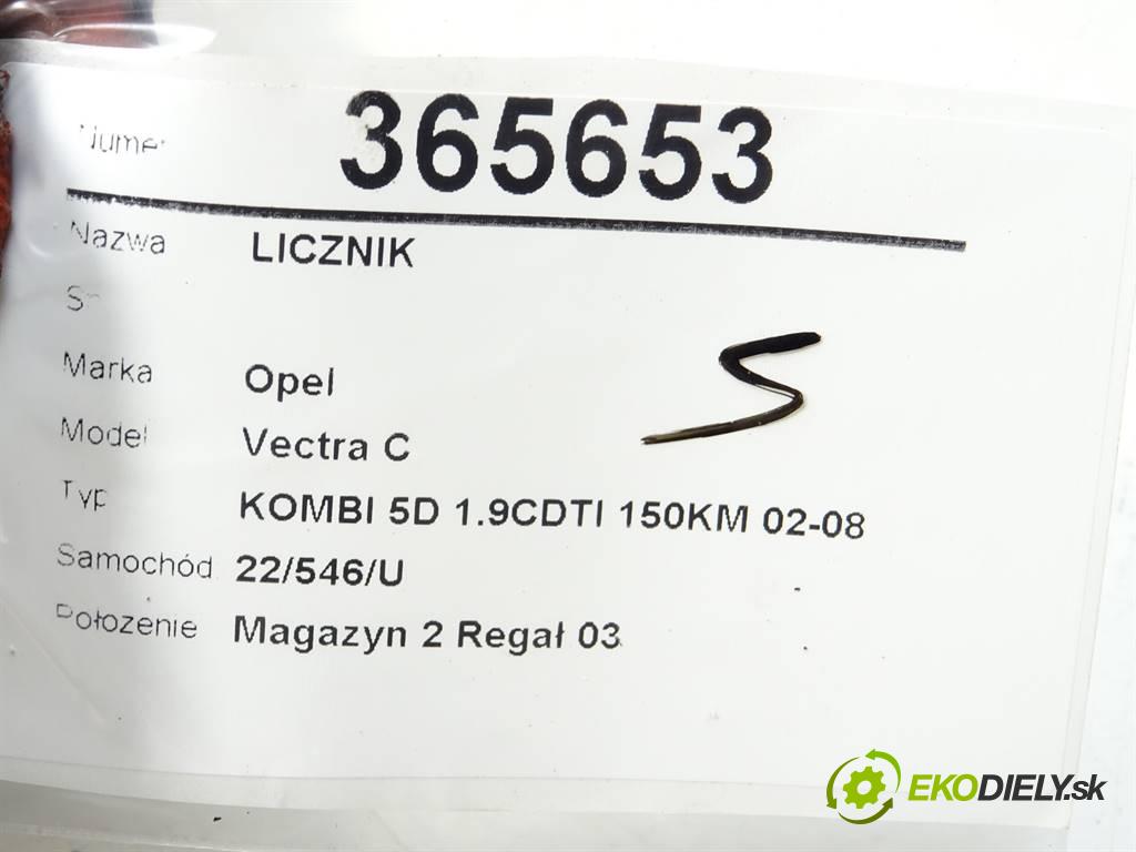 Opel Vectra C  2004 110 kW KOMBI 5D 1.9CDTI 150KM 02-08 1900 Prístrojovka 13186696EG (Prístrojové dosky, displeje)