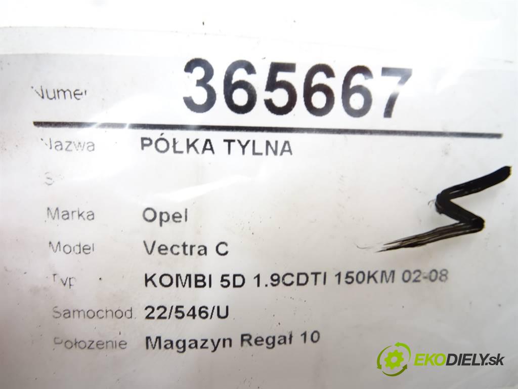 Opel Vectra C  2004 110 kW KOMBI 5D 1.9CDTI 150KM 02-08 1900 Pláto zadná 24469259 (Pláta zadné)