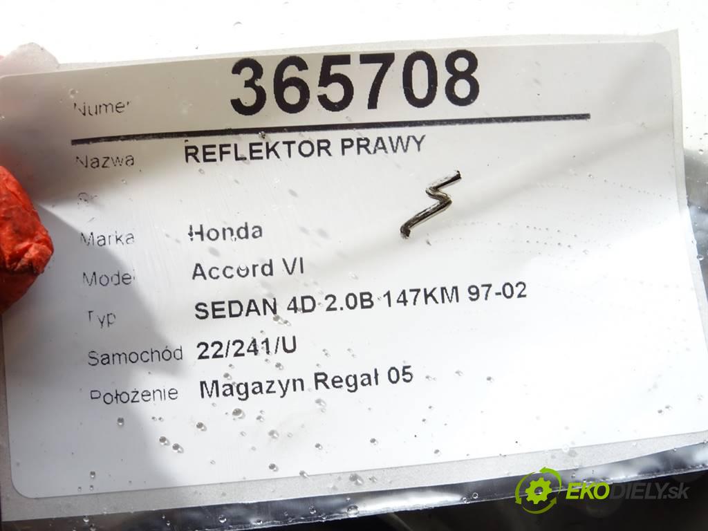 Honda Accord VI  2000 100KW SEDAN 4D 2.0B 147KM 97-02 1850 Svetlomet pravy  (Pravé)