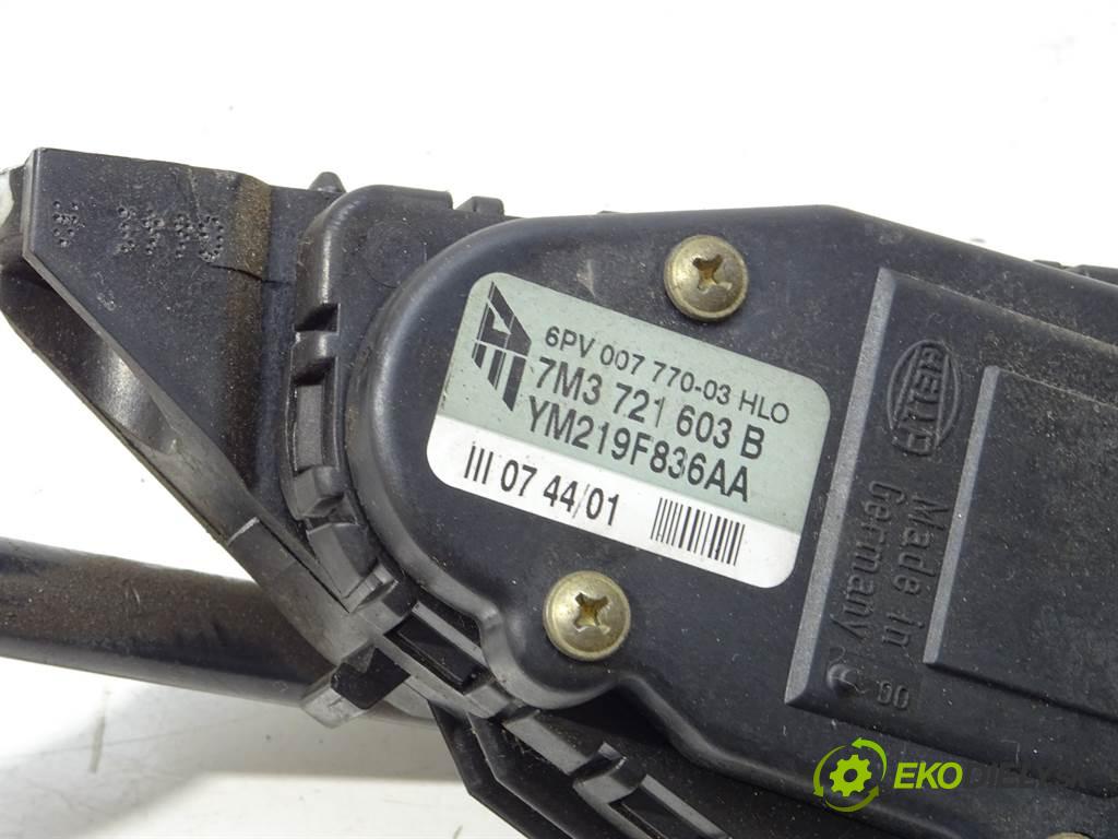 Seat Alhambra LIFT  2002 85KW 1.9TDI 115KM 00-10 1896 Potenciometer plynového pedálu 7M3721603B (Pedále)