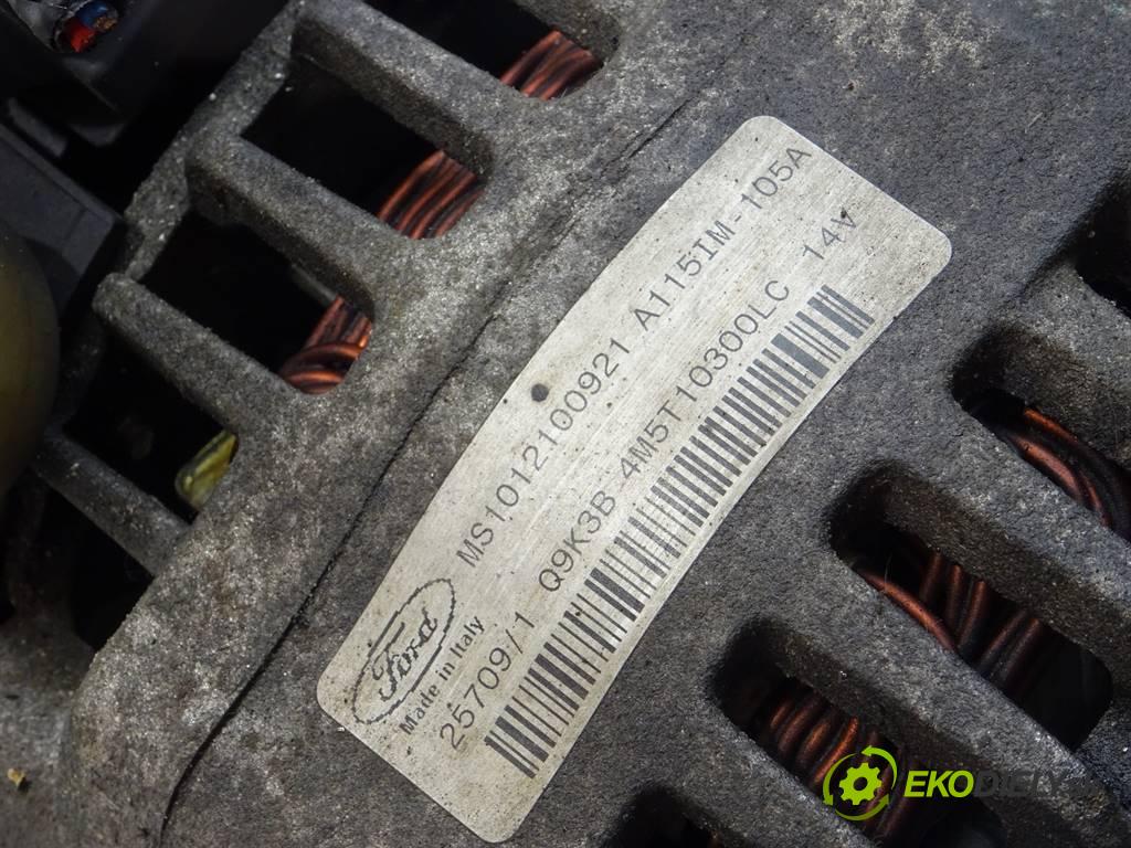 Ford Focus II  2006 85 kW KOMBI 5D 1.8TDCi 115KM 04-11 1800 Alternátor 4M5T10300LC (Alternátory)
