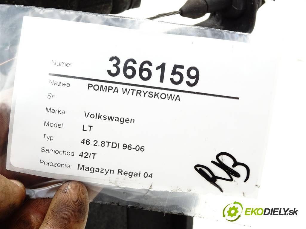 Volkswagen LT  2000 96 kW 46 2.8TDI 96-06  2800 pumpa vstřikovací 0460424138 (Vstřikovací čerpadla)