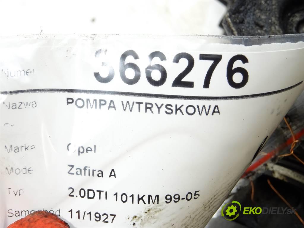 Opel Zafira A  2002 73KW 2.0DTI 101KM 99-05 1995 Pumpa vstrekovacia 0470504015 (Vstrekovacie čerpadlá)
