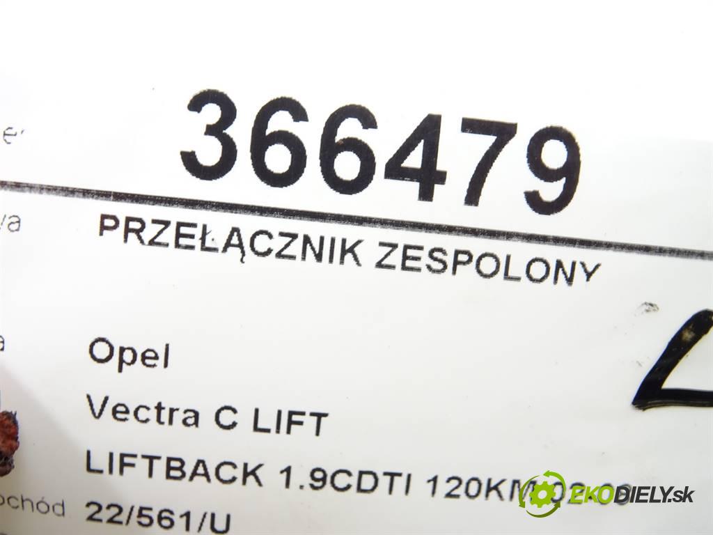 Opel Vectra C LIFT  2007 88KW LIFTBACK 1.9CDTI 120KM 02-08 1900 Prepínač kombinovaný 13204146UY (Prepínače, spínače, tlačidlá a ovládače kúrenia)