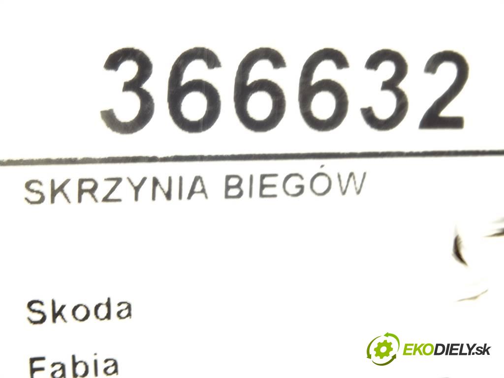 Skoda Fabia  2001 47 kW KOMBI 1.9SDI 64KM 99-07 1900 Prevodovka FCX (Prevodovky)