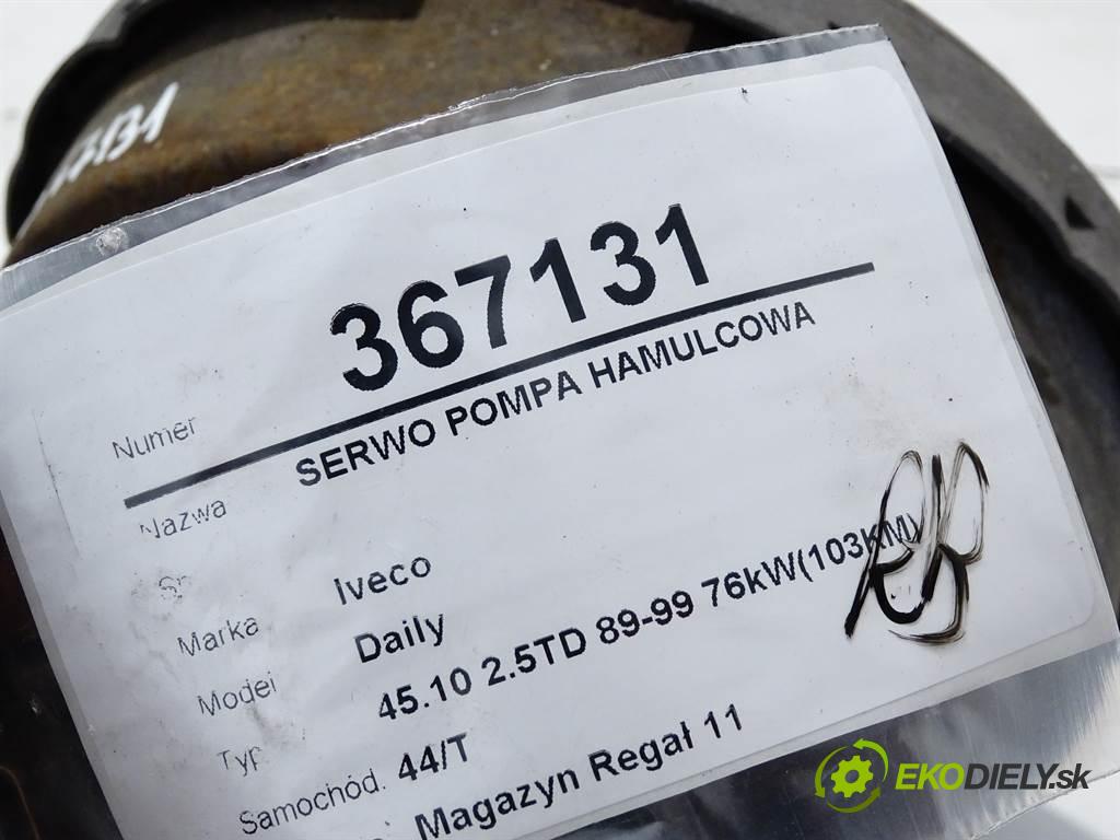 Iveco Daily  1994 76 kW 45.10 2.5TD 89-99 76kW(103KM) 2500 Posilovač Pumpa brzdová  (Posilňovače bŕzd)