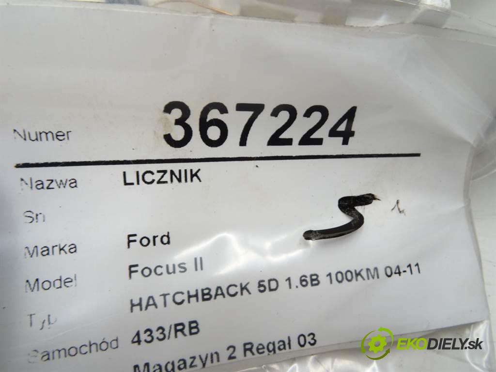 Ford Focus II  2007 74KW HATCHBACK 5D 1.6B 100KM 04-11 1600 Prístrojovka 7M5T-10849-EB (Prístrojové dosky, displeje)