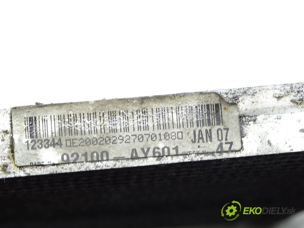 Nissan MICRA K12  2007 63 kW HATCHBACK 5D 1.5DCI 86KM 02-07 1500 Chladič klimatizácie 92100-AY601 (Chladiče klimatizácie)