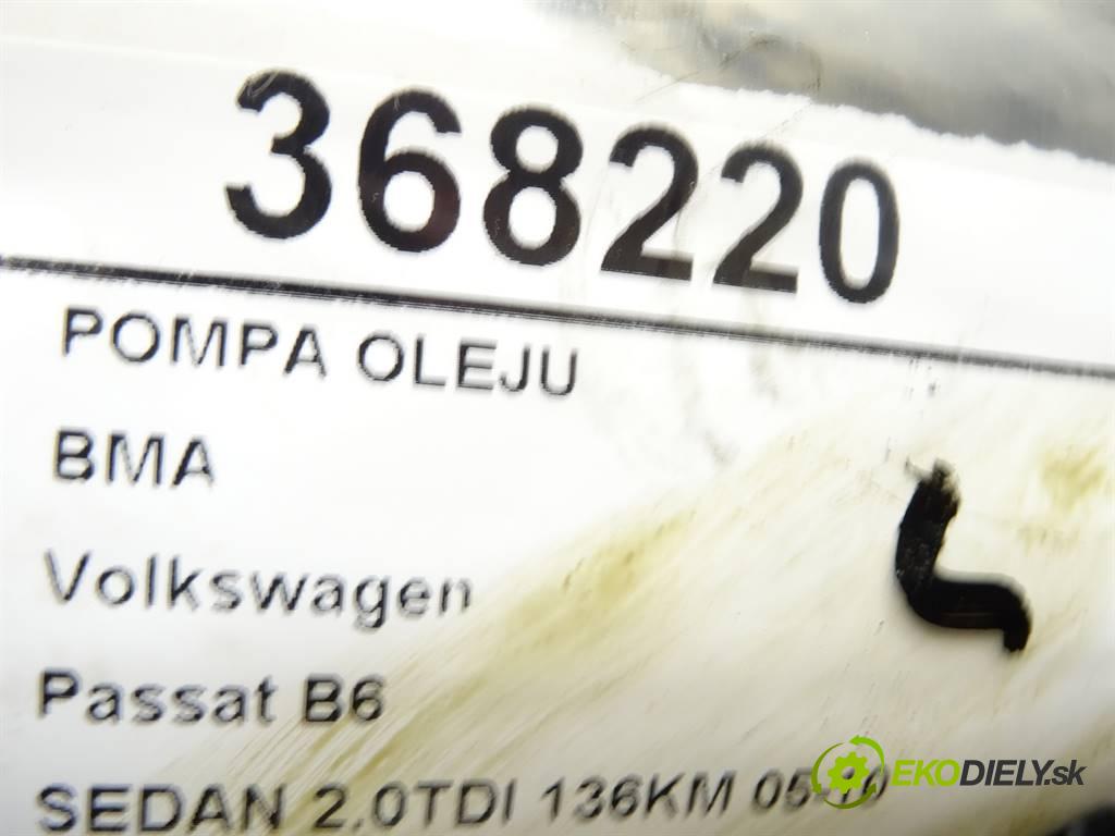 Volkswagen Passat B6    SEDAN 2.0TDI 136KM 05-10  Pumpa oleja 03G103535B (Olejové pumpy)