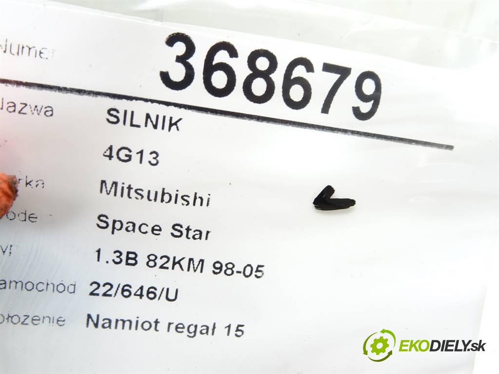 Mitsubishi Space Star   1999 63 kW 1.3B 82KM 98-05 1300 Motor 4G13 (Motory (kompletné))