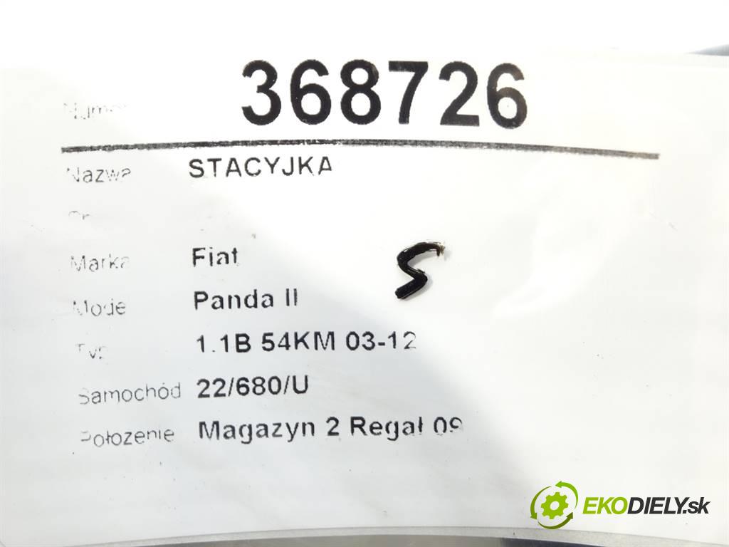Fiat Panda II  2003 40 kW 1.1B 54KM 03-12 1100 spinačka  (Spínacie skrinky a kľúče)