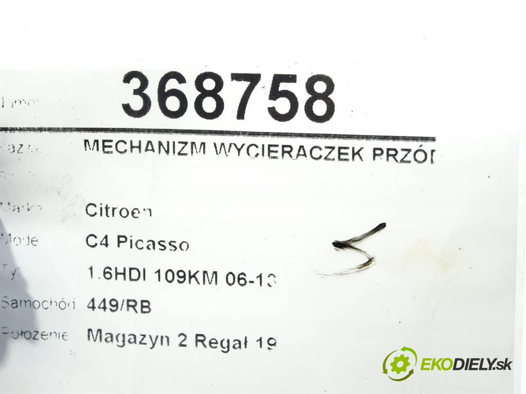 Citroen C4 Picasso  2008 110KM 1.6HDI 109KM 06-13 1600 Mechanizmus stieračov predný ľavy