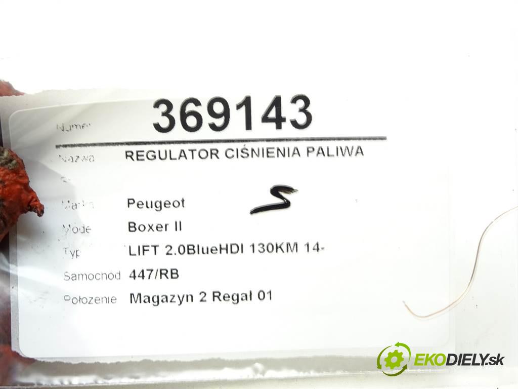 Peugeot Boxer II  2017 96 kW LIFT 2.0BlueHDI 130KM 14- 2000 Regulátor tlaku paliva 28466222 (Ostatní)