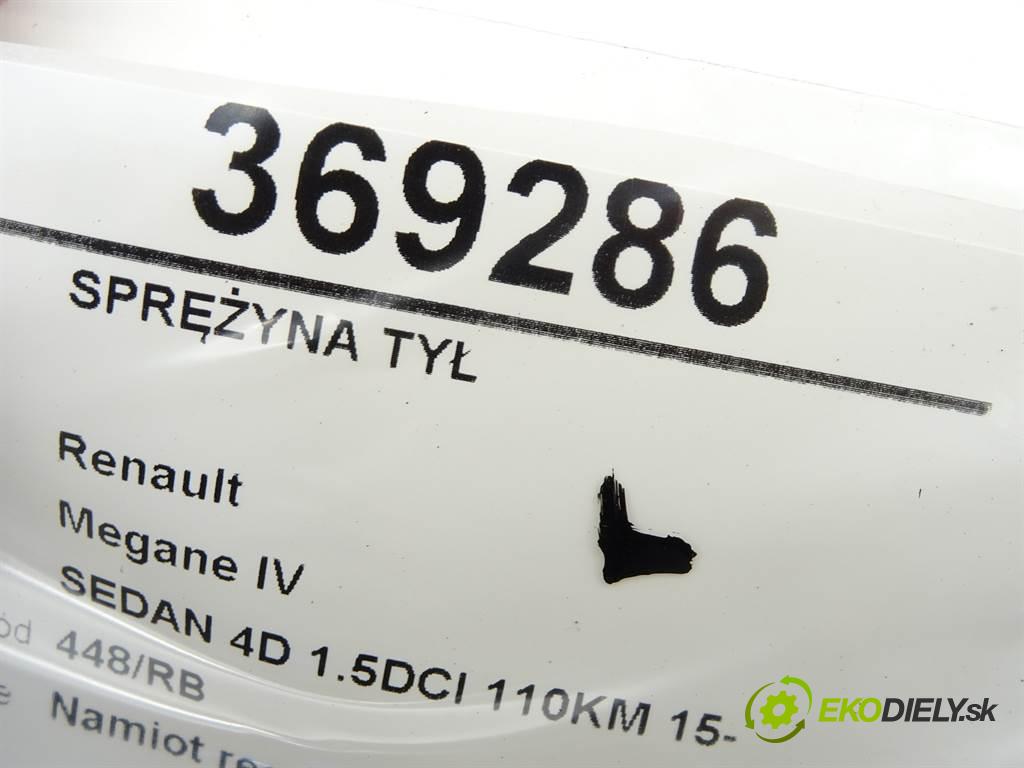 Renault Megane IV  2017  SEDAN 4D 1.5DCI 110KM 15- 1500 Pružina zad  (Ostatné)