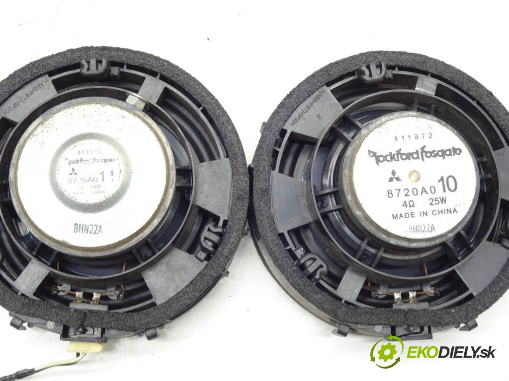 Mitsubishi Outlander II    2.0DI-D 140KM 06-12  reproduktory Zosilňovač subwoofer ROCKFORD 8701A279 8720A012
