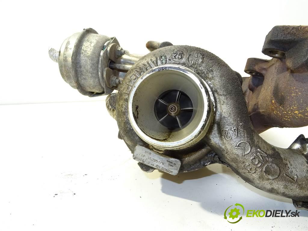Fiat Croma  2006 88KW KOMBI 5D 1.9JTD 120KM 05-11 1900 Turbodúchadlo,turbo 55205179 (Turbodúchadlá (kompletné))