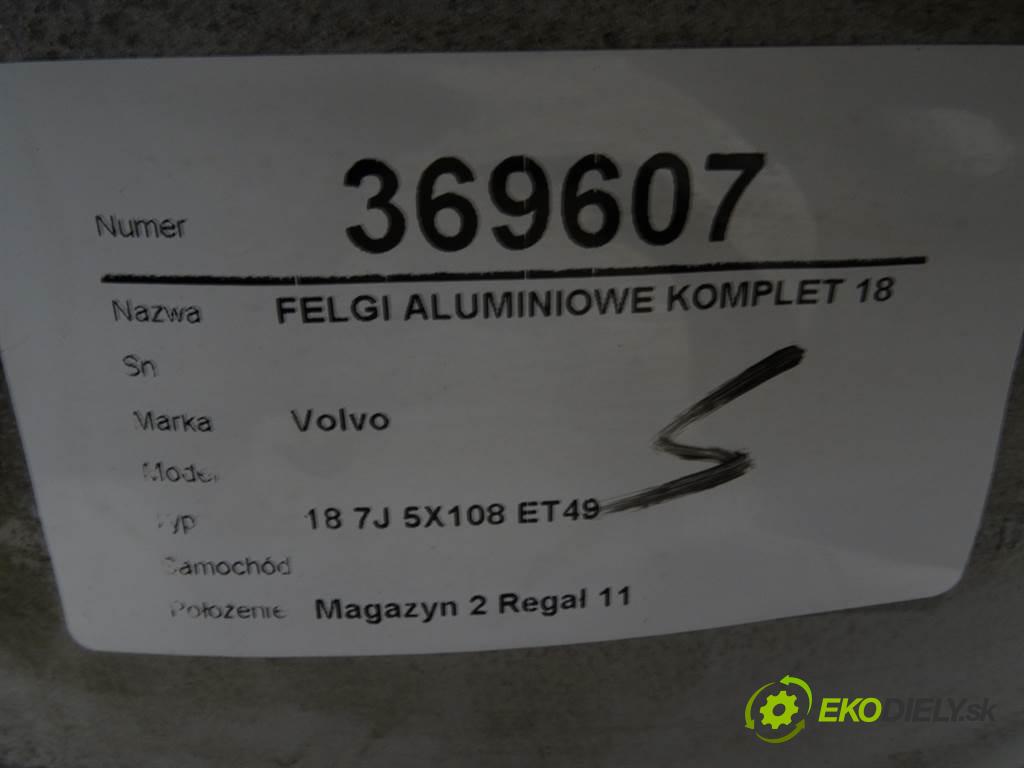 Volvo     18 7J 5X108 ET49  disky hliníkové 18  (Hliníkové)