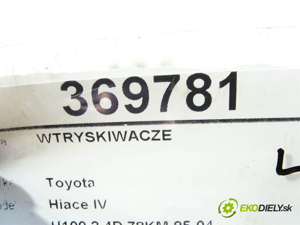 Toyota Hiace IV  1997 57KW H100 2.4D 78KM 95-04 2446 vstřikovací ventily