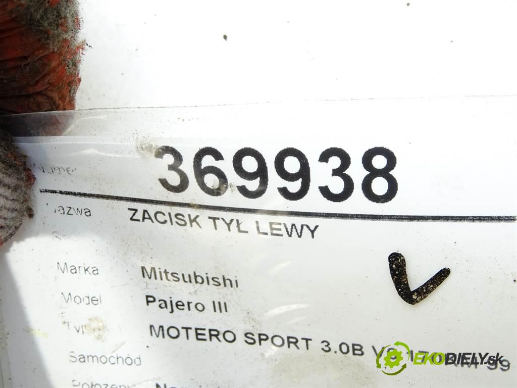 Mitsubishi Pajero III    MOTERO SPORT 3.0B V6 170KM 99-06  Brzdič strmeň zad ľavy  (Ostatné)