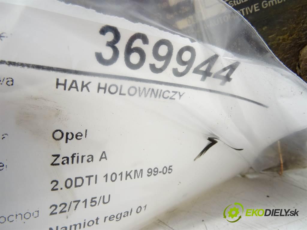 Opel Zafira A  2002 74KW 2.0DTI 101KM 99-05 2000 Hák ťažné zariadenie  (Ťažné zariadenia)