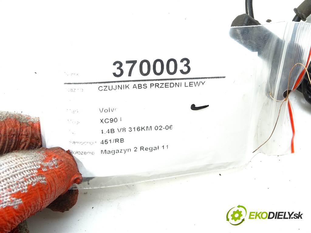 Volvo XC90 I  2005 315KM 4.4B V8 316KM 02-06 4400 Snímač ABS predný ľavy  (Snímače ABS)