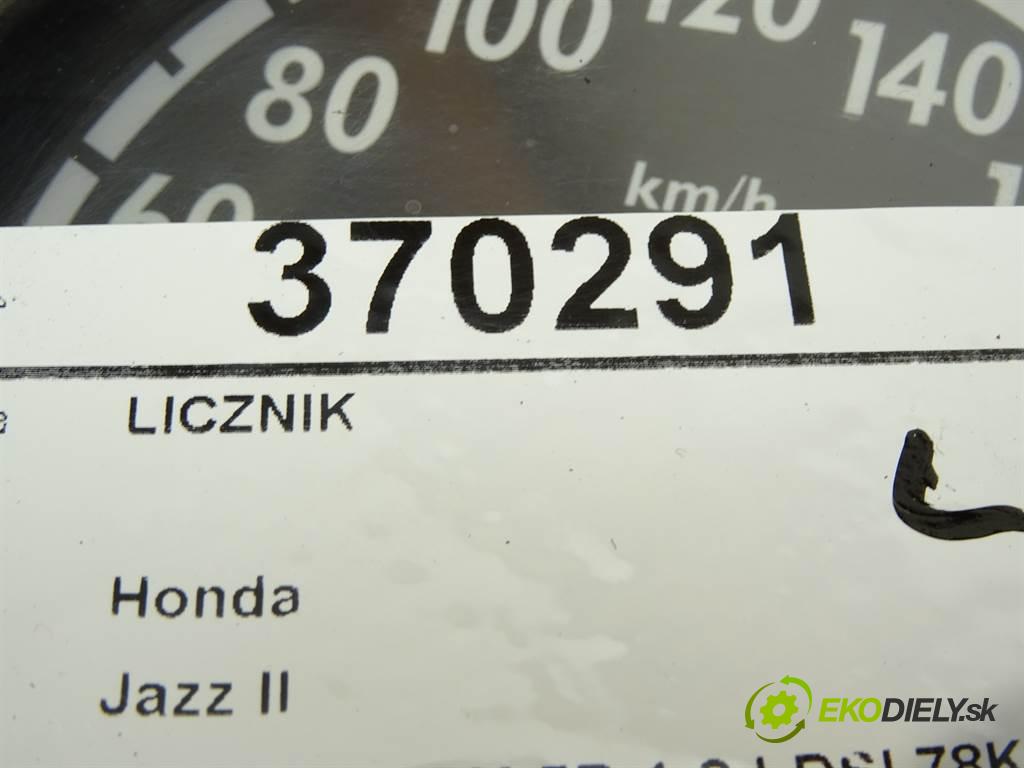 Honda Jazz II  2005 57 kW HATCHBACK 5D 1.2 I-DSI 78KM 02-08 1200 Prístrojovka HR0294207 (Prístrojové dosky, displeje)