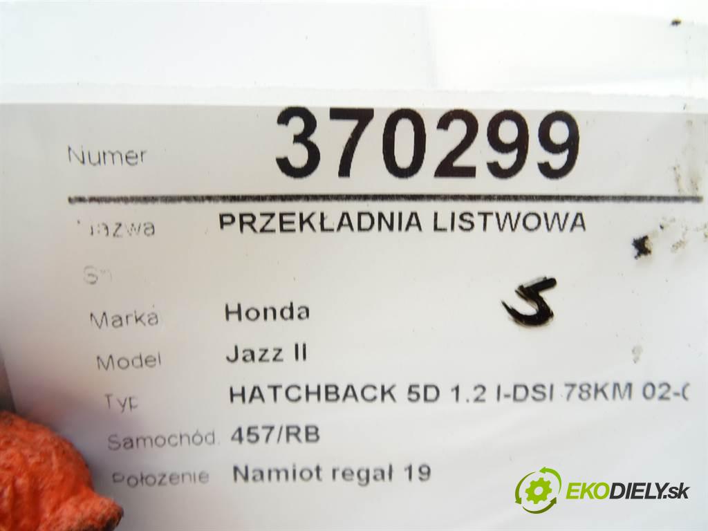 Honda Jazz II  2005 57 kW HATCHBACK 5D 1.2 I-DSI 78KM 02-08 1200 riadenie SAA-P0 (Riadenia)