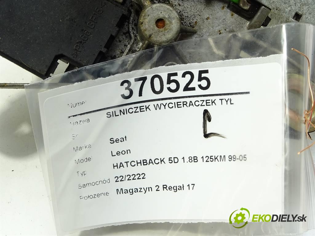 Seat Leon  2000 92KW HATCHBACK 5D 1.8B 125KM 99-05 1800 motorek stěračů zadní část