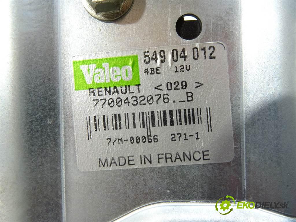 Renault Scenic I FL  2001 101,5 RX4 2.0B 139KM 99-03 2000 motorek stěračů zadní část 7700432076B