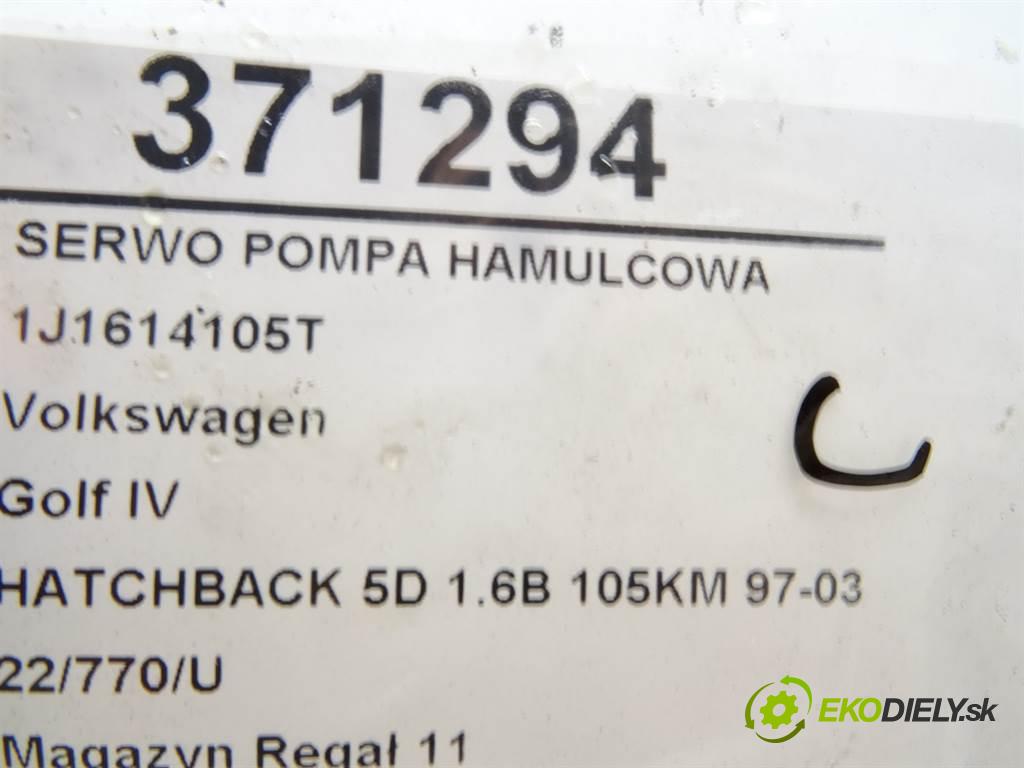 Volkswagen Golf IV  2002 77 kW HATCHBACK 5D 1.6B 105KM 97-03 1600 posilovač pumpa brzdová 1J1614105T (Posilovače brzd)