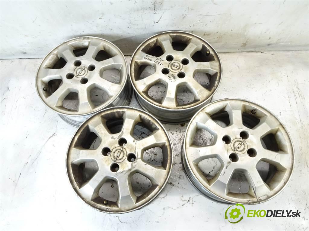 Opel     15 6J 4X100 ET49  disky hliníkové 15  (Hliníkové)