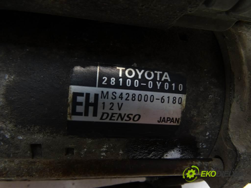 Toyota Yaris II FL  2010 73 kW HATCHBACK 5D 1.3VVTI 99KM 09-11 1300 Štartér 28100-0Y010 (Štartéry)