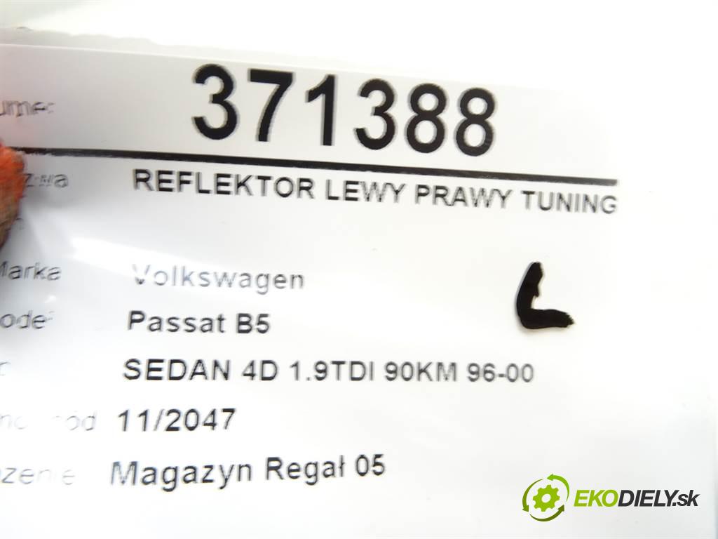 Volkswagen Passat B5  1997 66 kW SEDAN 4D 1.9TDI 90KM 96-00 1900 Svetlomet ľavy pravy TUNING