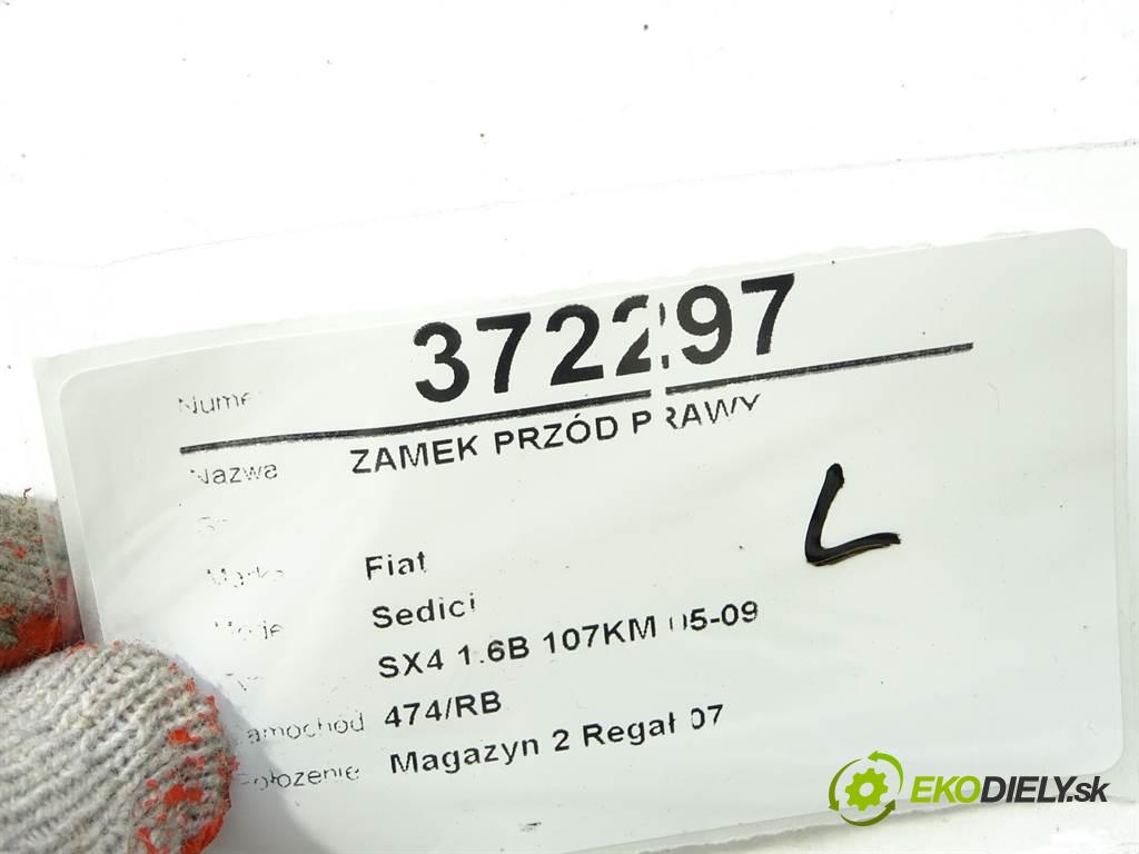 Fiat Sedici  2007 79 kW SX4 1.6B 107KM 05-09 1600 zámok přední část pravý