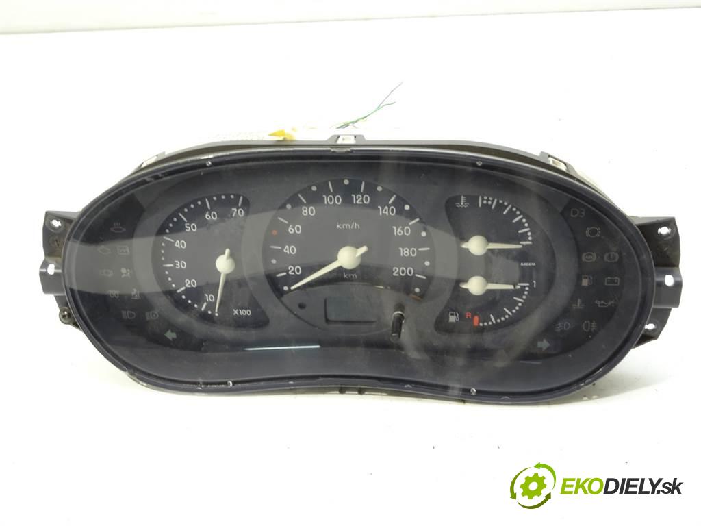 Renault Clio II  1998 55 kW HATCHBACK 5D 1.4B 75KM 98-05 1400 Prístrojovka 7700410442C (Prístrojové dosky, displeje)