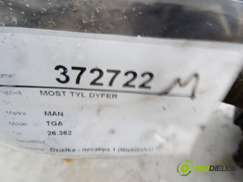MAN TGA    26.362  Most zad ,diferenciál  (Zadné)