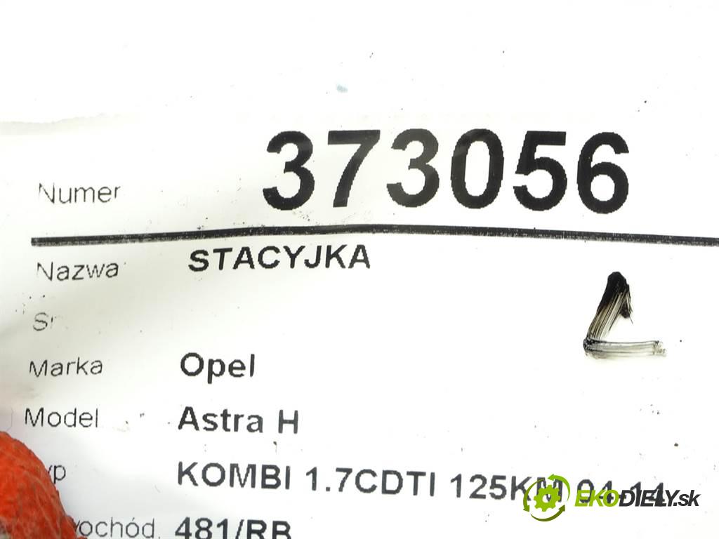 Opel Astra H  2007 81 kW KOMBI 1.7CDTI 125KM 04-14 1700 spinačka N0501882 (Spínacie skrinky a kľúče)