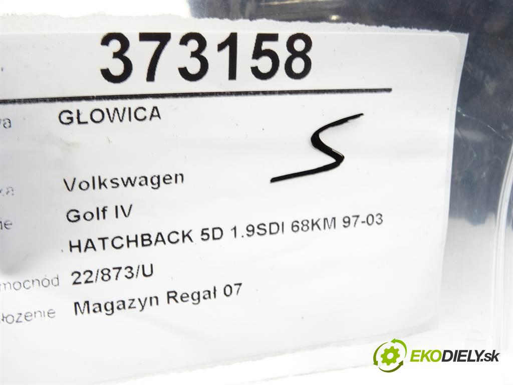 Volkswagen Golf IV  1999 50 kW HATCHBACK 5D 1.9SDI 68KM 97-03 1900 Hlava valcov AGP 038103373C (Hlavy valcov)