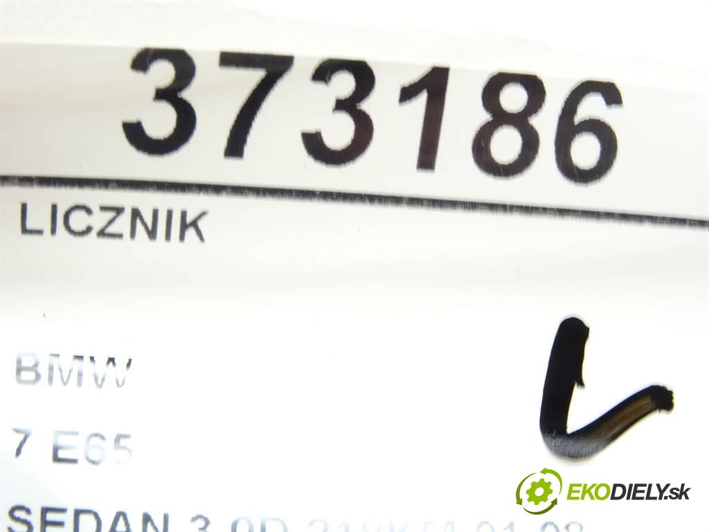 BMW 7 E65  2003 160 kW SEDAN 3.0D 218KM 01-08 3000 Prístrojovka 6933460 (Prístrojové dosky, displeje)